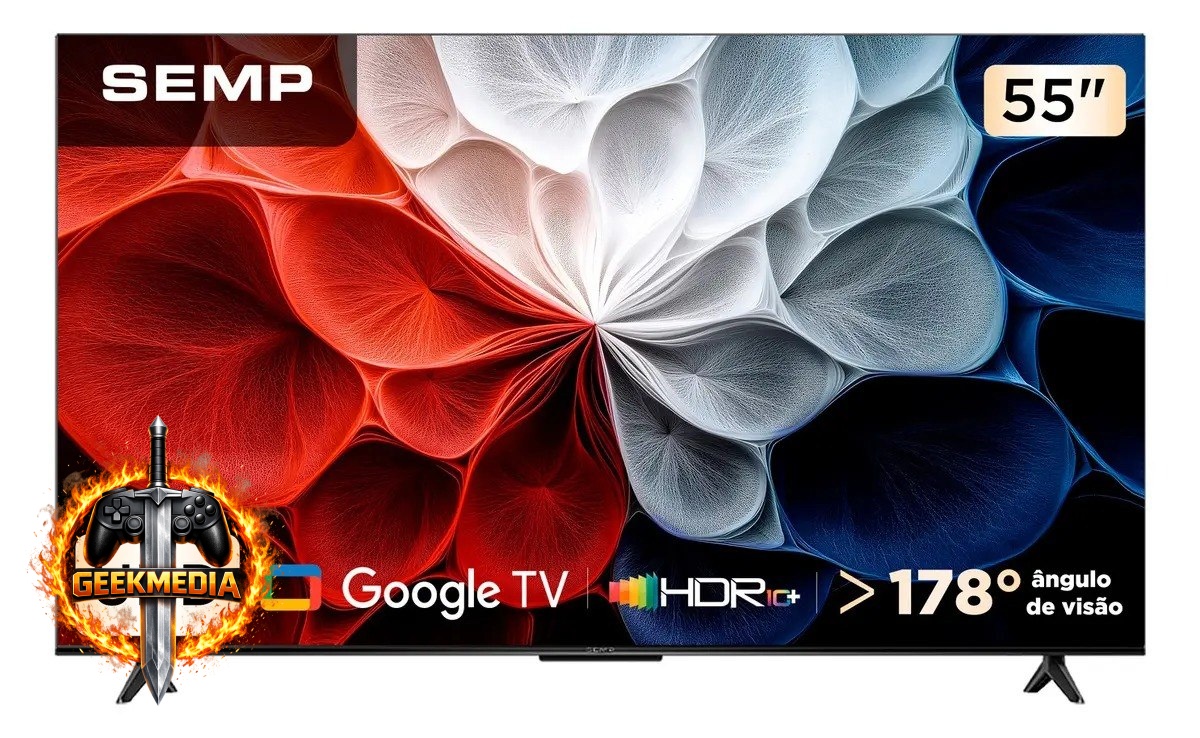 Smart Tv Semp 55 Led Hva 4k Android