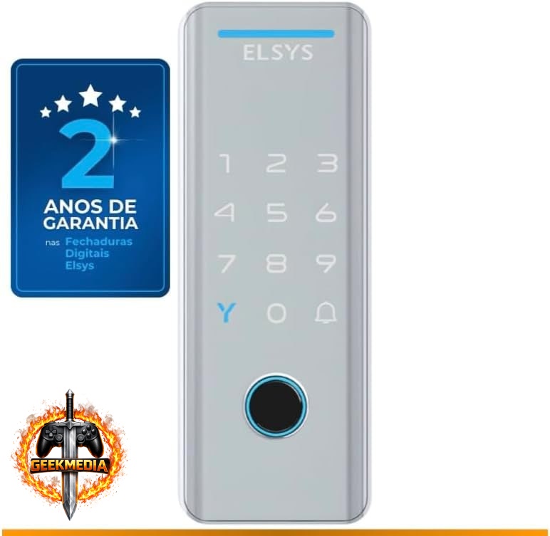 Elsys Fechadura Digital Sobrepor DS4100V