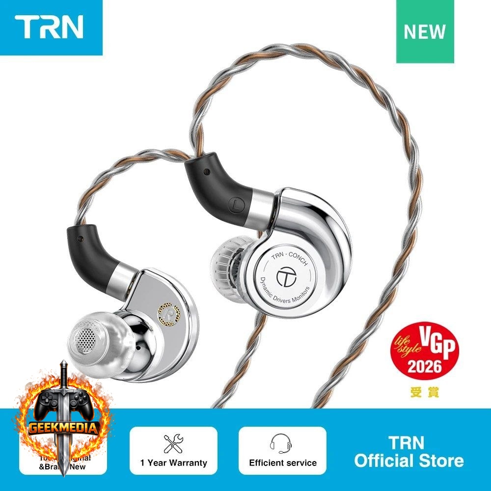 Fone de ouvido TRN Conch Earphone High-Performance