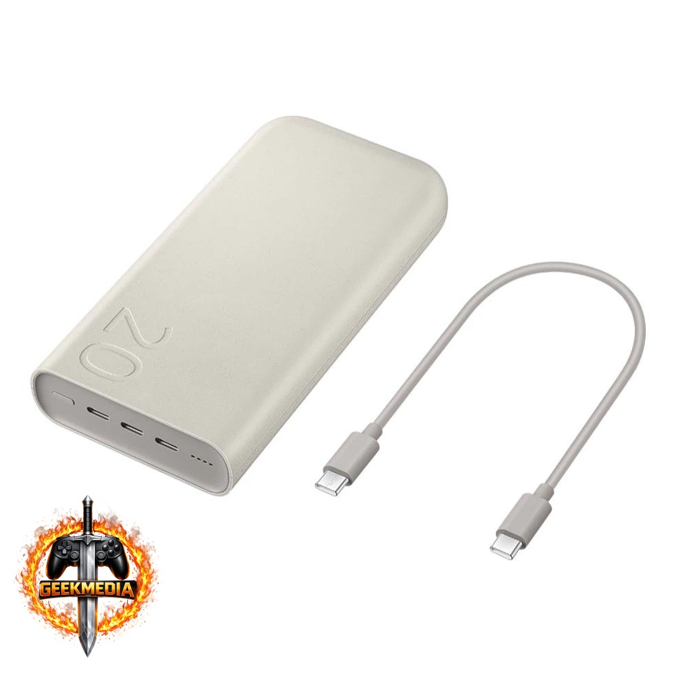 Carregador Portátil Samsung 20000 mAh Super Rápido 45W