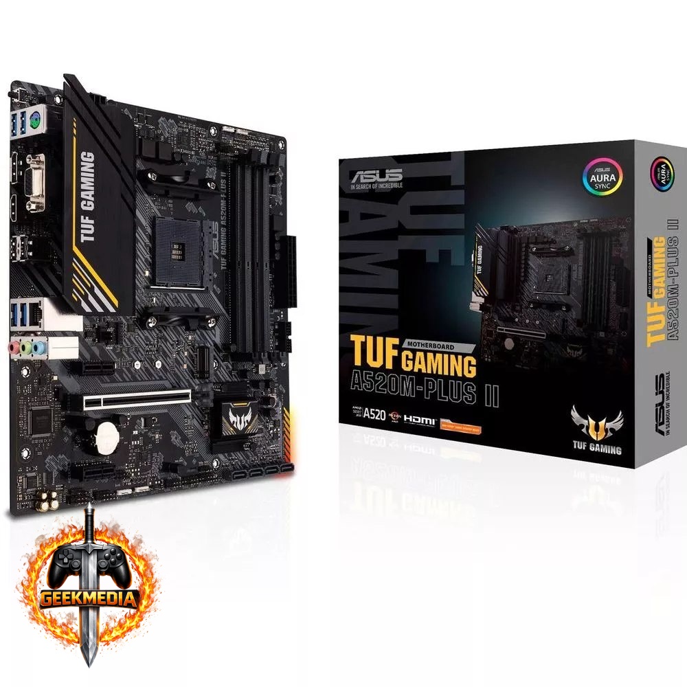 Placa Mãe Asus Tuf Gaming A520m-plus II