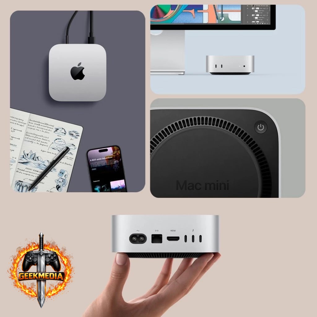 Apple Mac mini M2 - 256GB 8GB RAM - Cinza