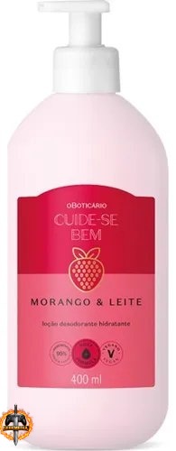 Hidratante Cuide-se Bem Morango e Leite 400ml
