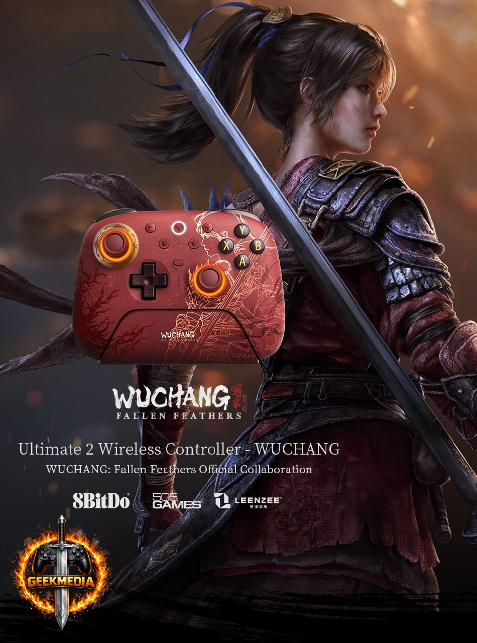 Controle 8BitDo Ultimate 2 WUCHANG Sem Fio
