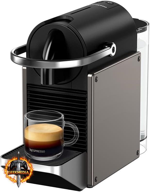 Cafeteira Espresso Nespresso Pixie Titânio
