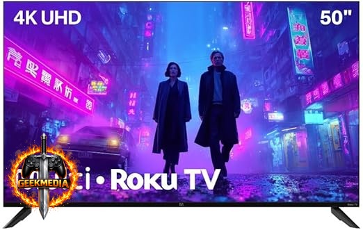 Smart TV Multilaser 50" Roku 4K