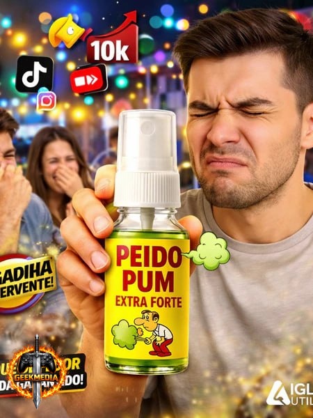 Peido Spray de Pum Pegadinha Super Forte