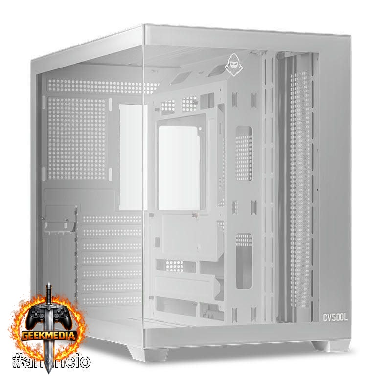 Gabinete Gamer Aquário Mancer CV500L Mid Tower