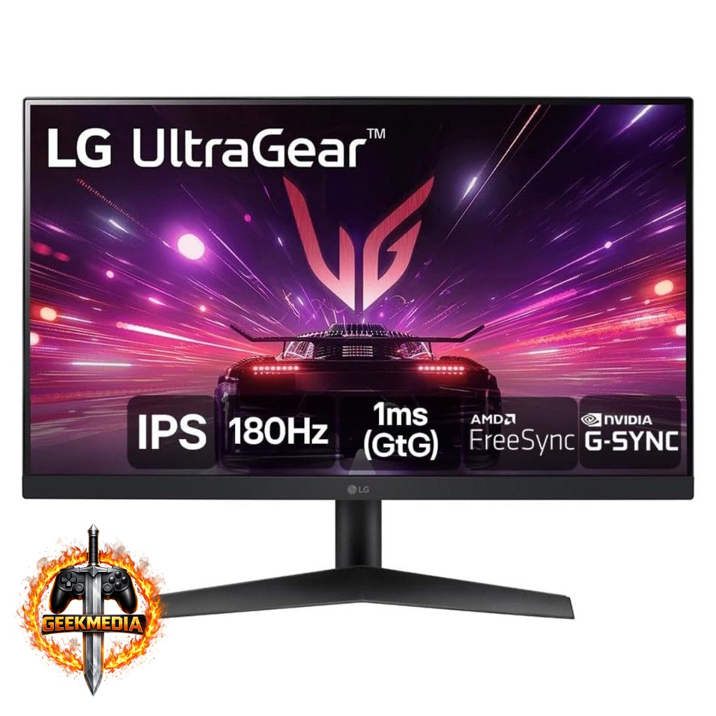 Monitor LG Ultragear 24" Full HD IPS 180Hz 1ms