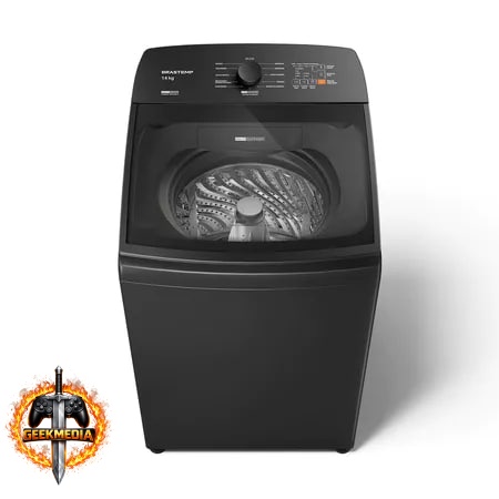 Máquina de Lavar Brastemp 14kg Cinza Smart Sensor