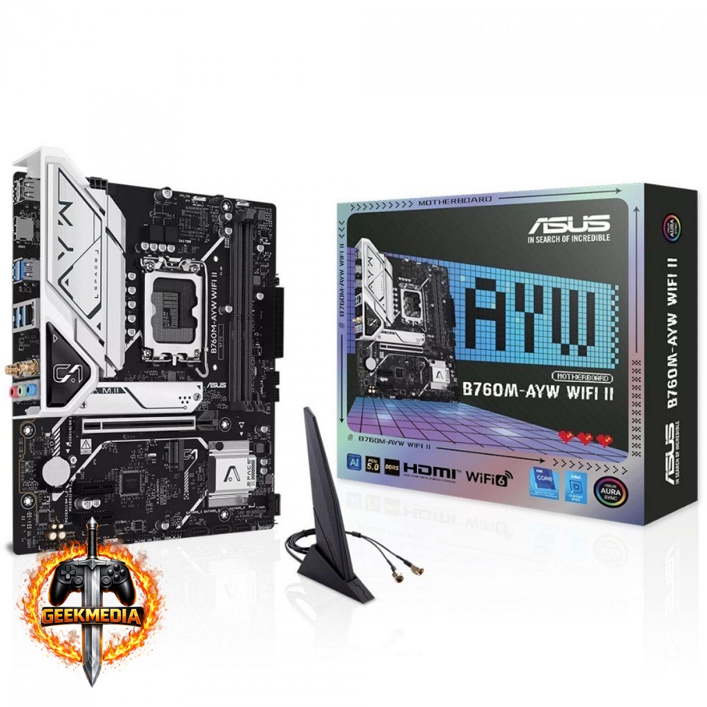 Placa Mãe ASUS B760M-AYW WIFI II
