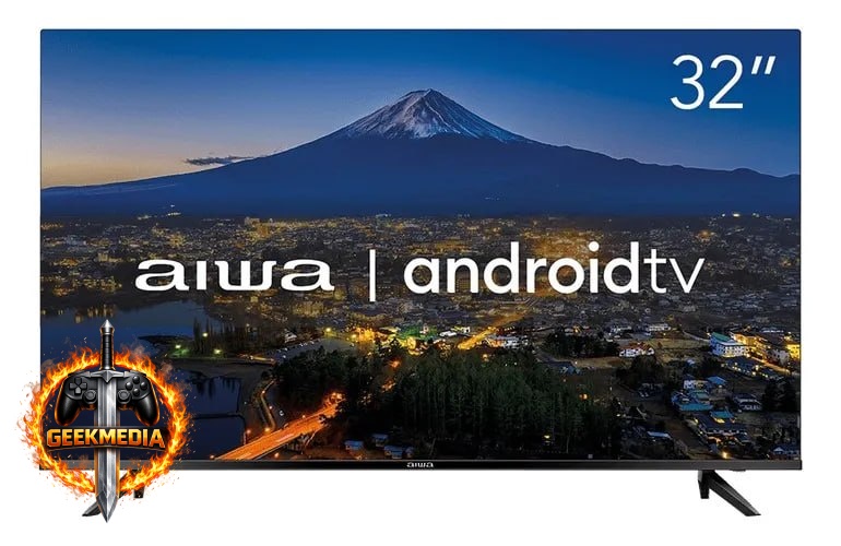 Smart TV AIWA 32" Android HD HDR10 Dolby Áudio