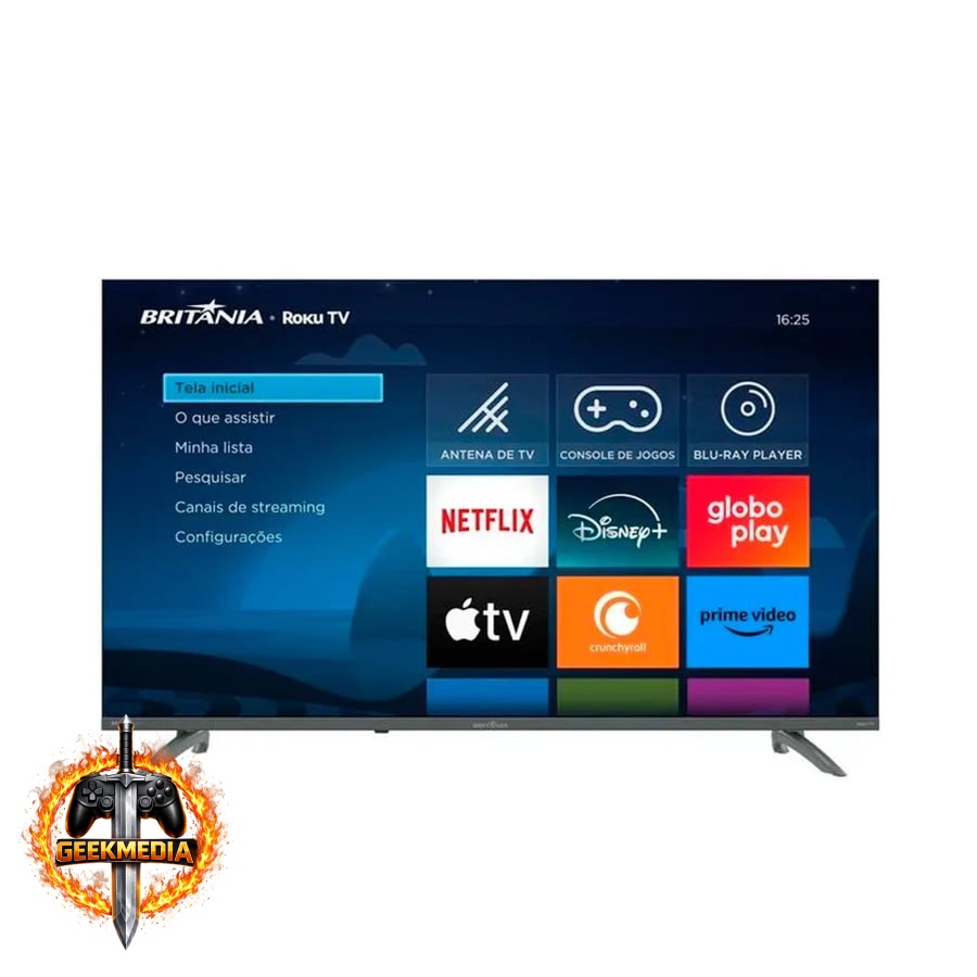 Smart TV Britânia 43 polegadas