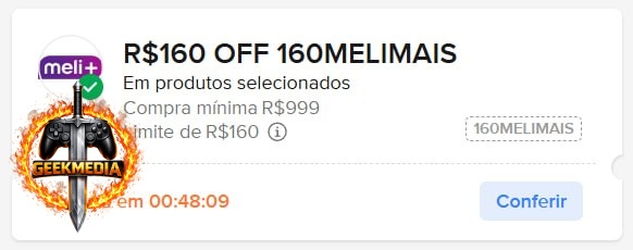 Cupom de Desconto Mercado Livre