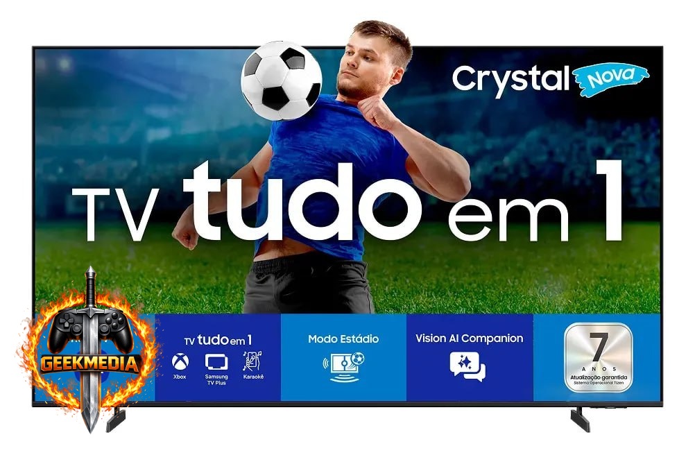 Smart TV Samsung 58" Crystal UHD 4K U8500F 2025