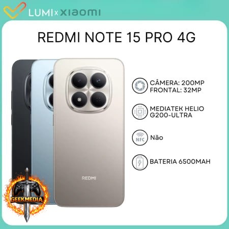 Redmi Note 15 PRO 4G 256GB