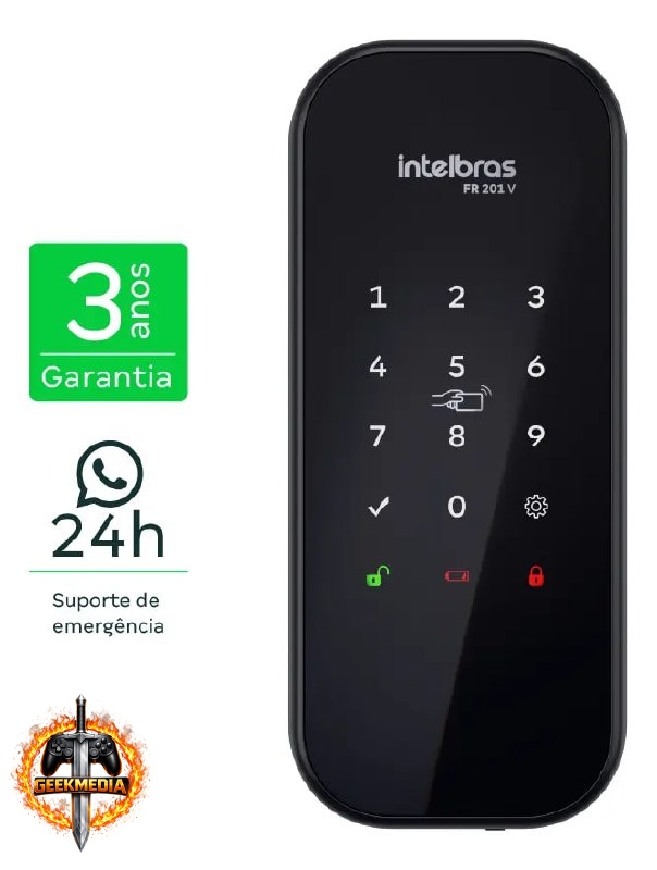 Fechadura Digital Intelbras FR 201 V