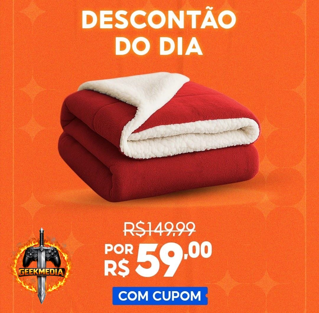 Coberdrom Casal Queen Sherpa Pele de Carneiro