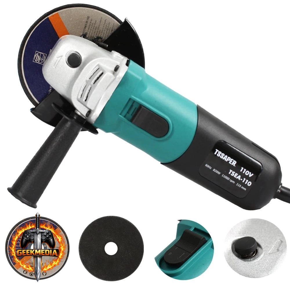 Esmerilhadeira Lixadeira Angular Tssaper TSEA 820W