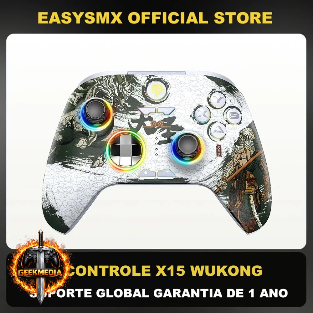 Controle Gamer EasySMX x15 Black Myth: Wukong