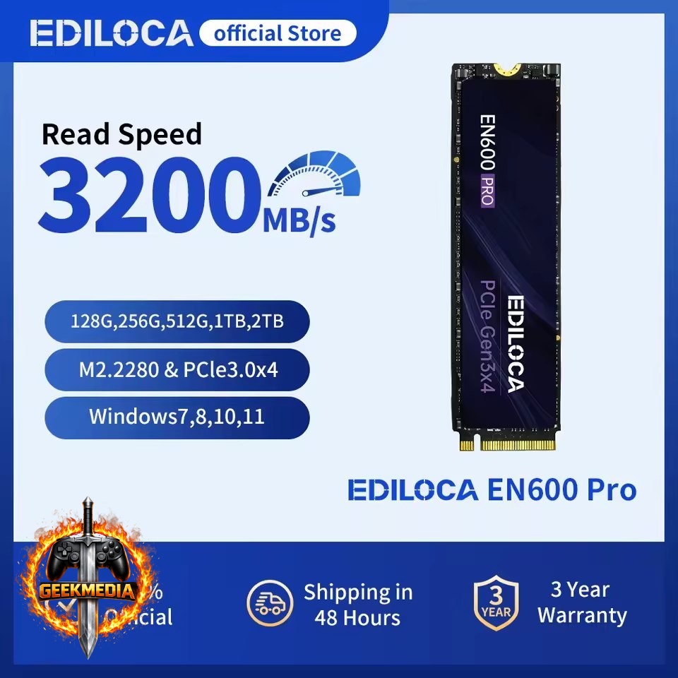 Ediloca EN600 PRO Gen3 SSD Nvme