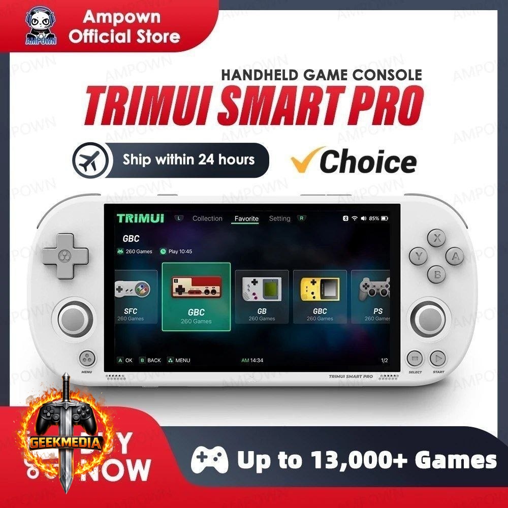 Console Portátil Trimui Smart PRO White
