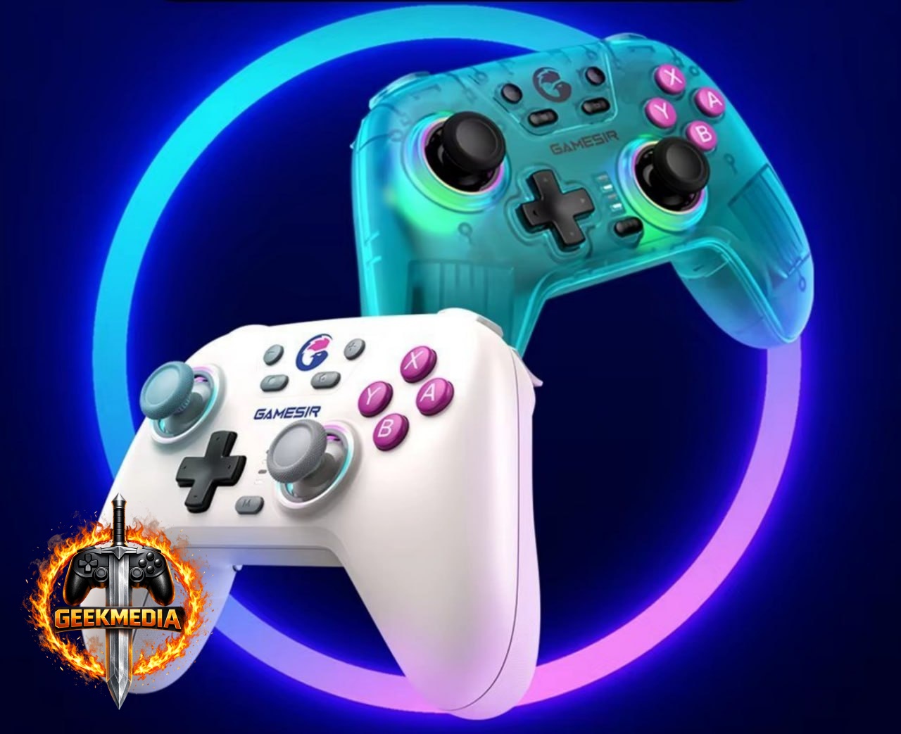 Controle Sem Fio GameSir Nova Hd Rumble