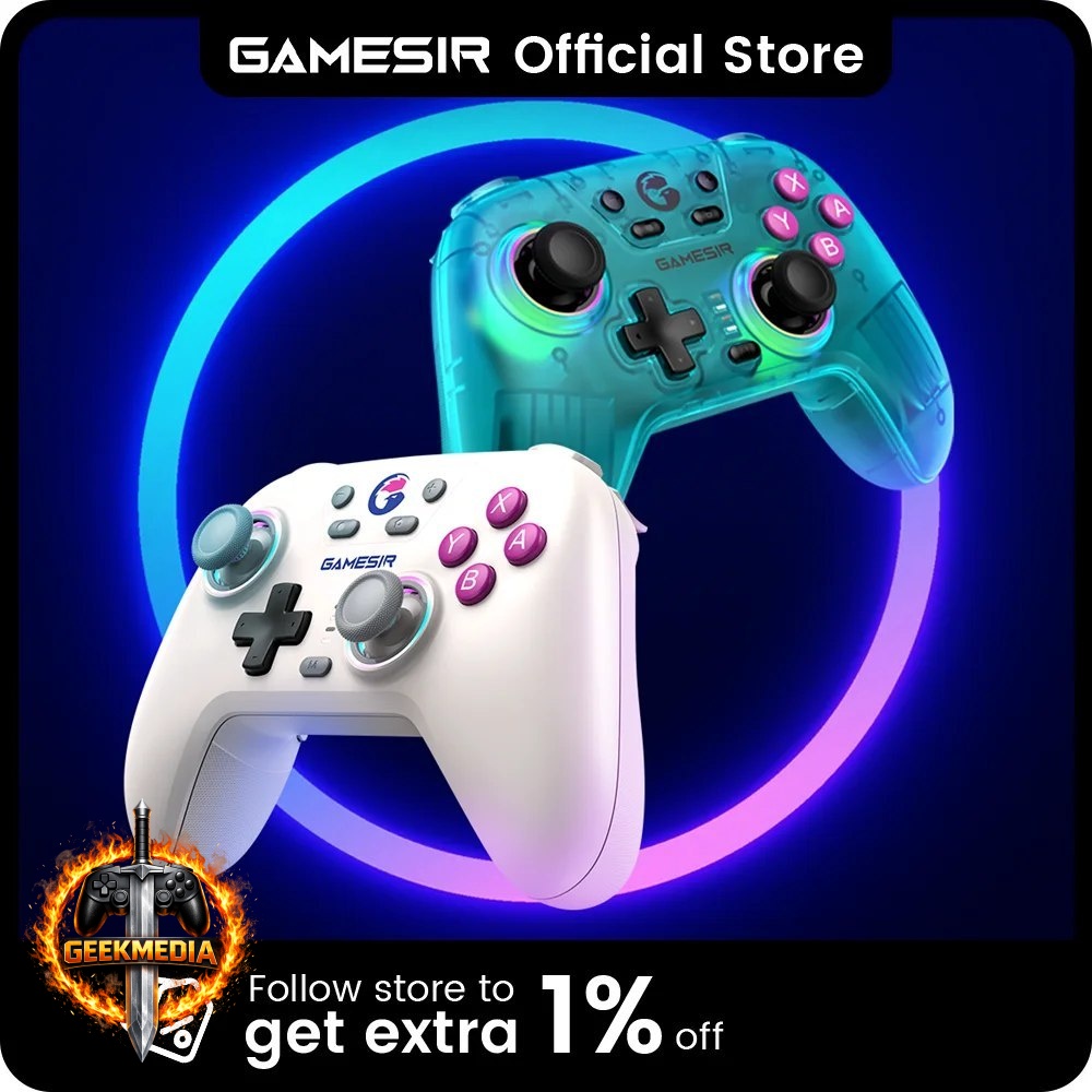Controle Sem Fio Gamesir Nova HD Rumble