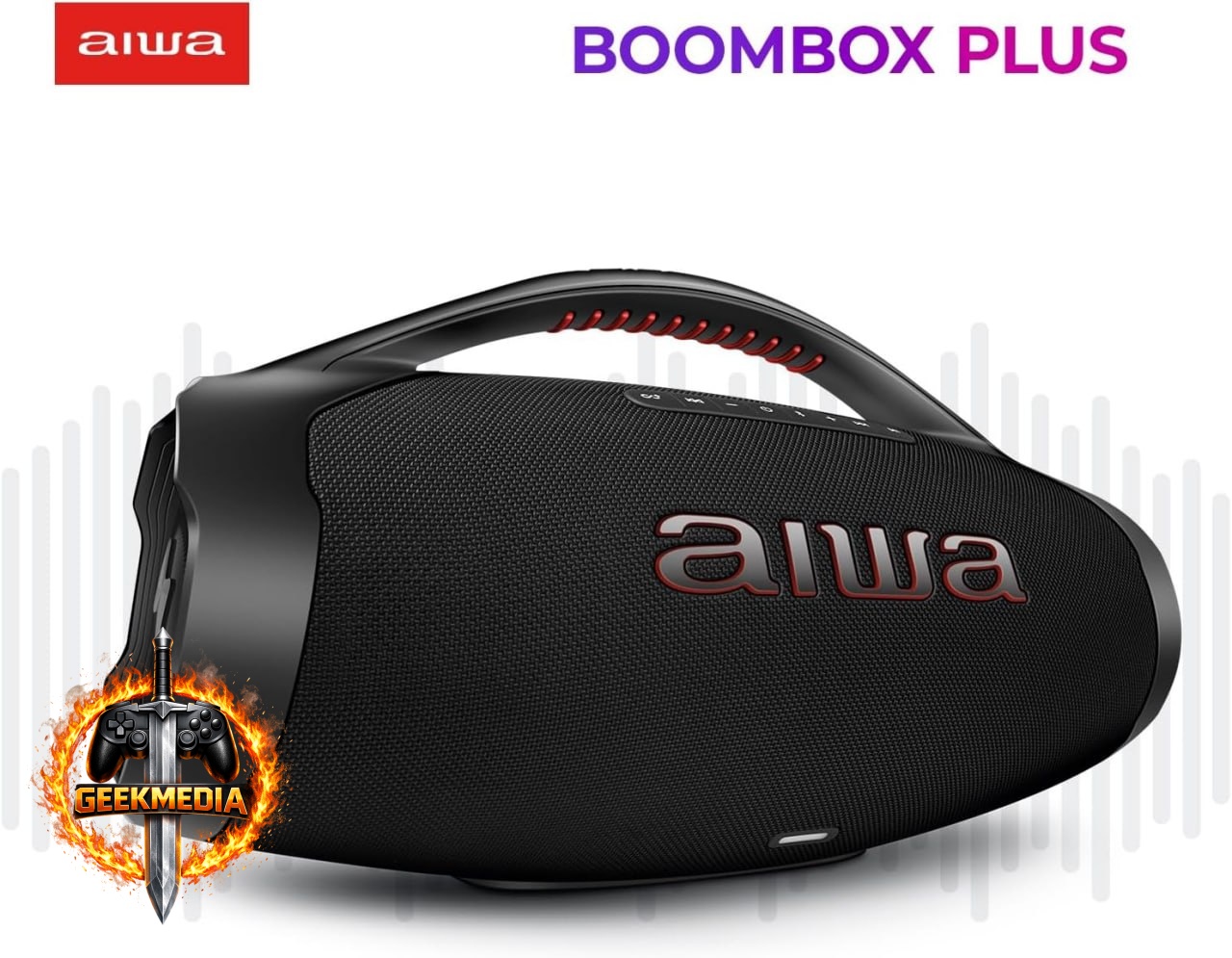 AIWA Boombox Plus BBS-01-B 200W