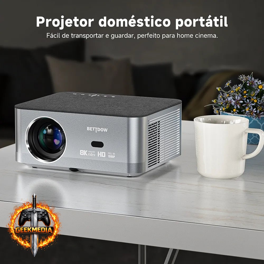 Bettdow AC1041 Full HD 15000lm Wi-Fi Cinema