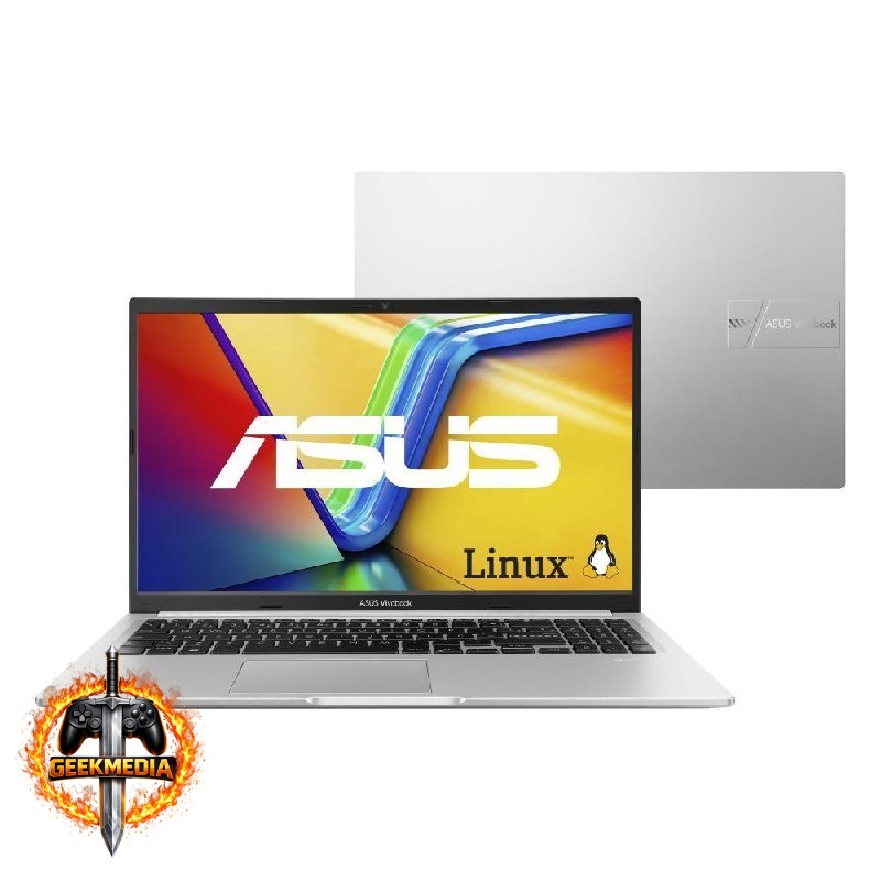 Notebook ASUS Vivobook 15 Ryzen 7 5825U 512GB SSD