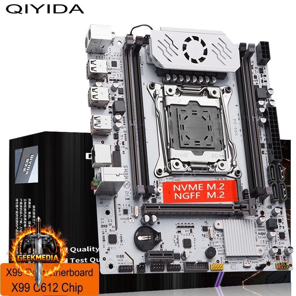 Placa Mãe QIYIDA X99 D4 Chipset C612