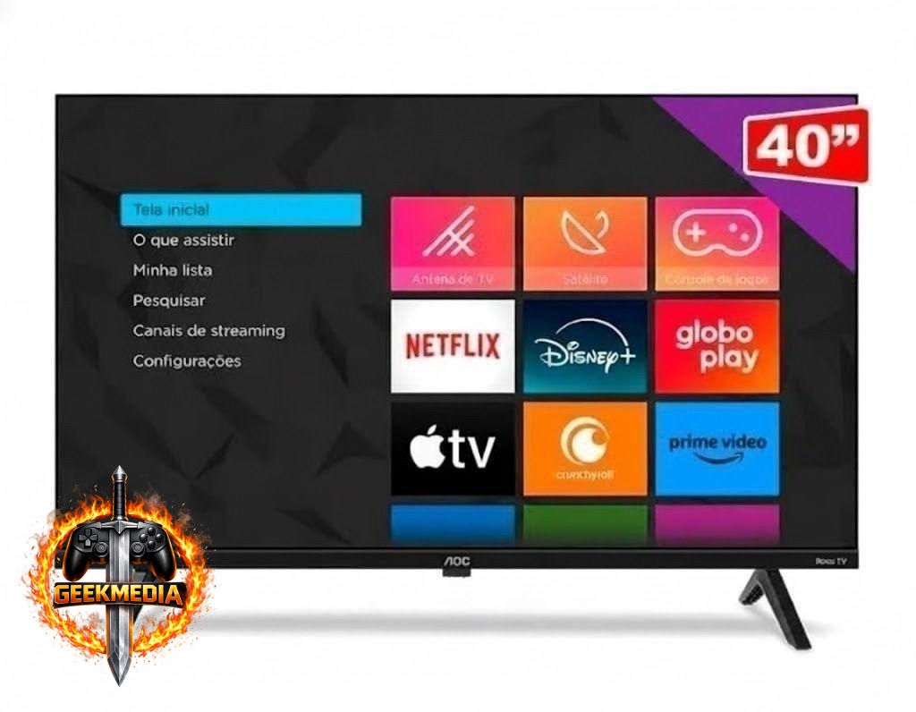 Smart TV 40" AOC DLED Full HD