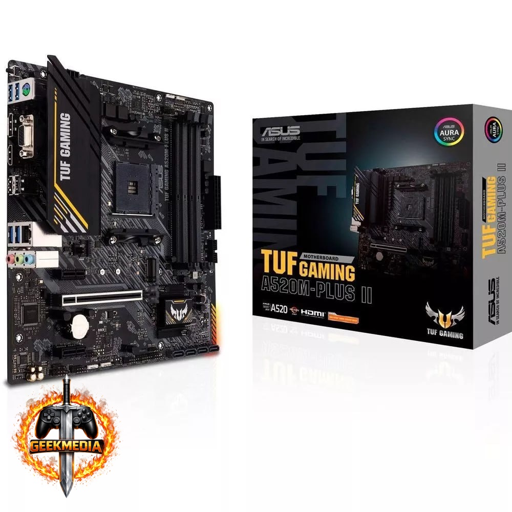 Placa Mãe Asus Tuf Gaming A520m-plus II