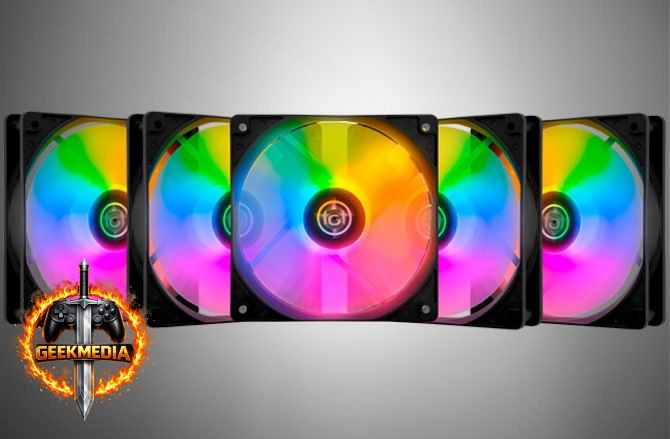 Kit Ventoinhas TGT Striker Rainbow, 5x120mm