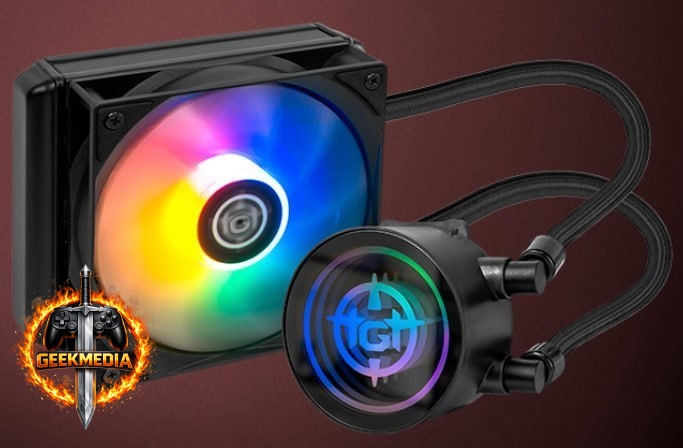 Water Cooler TGT Spartel V3, Rainbow, 120mm, Preto