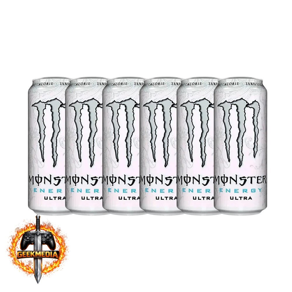 Kit 6 Energético Monster Ultra Lata 473ml