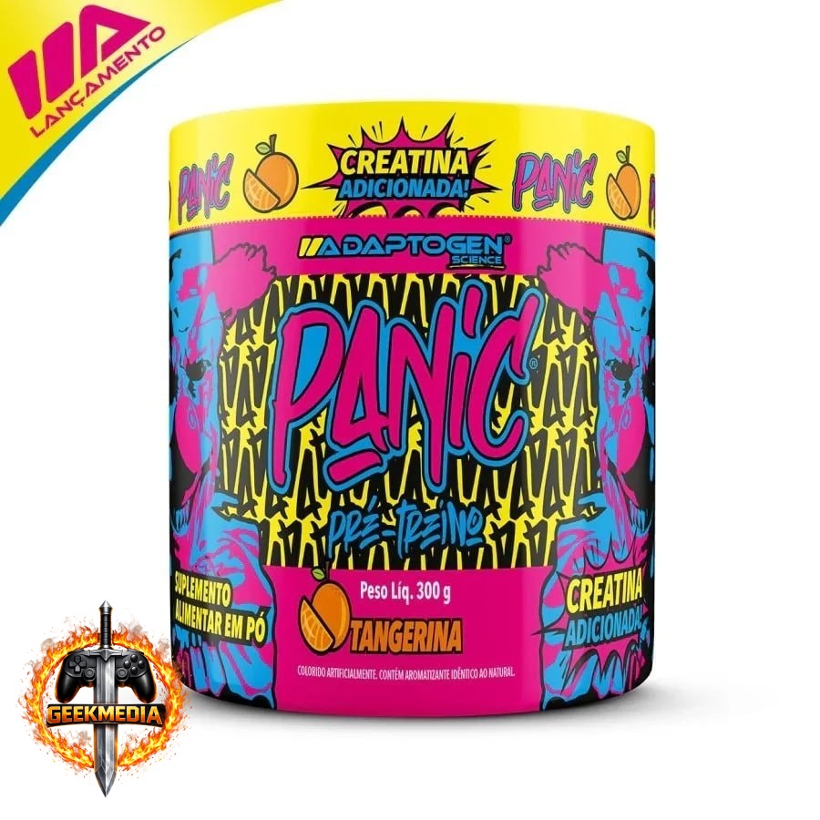 Pré treino Panic Adaptogen 300g