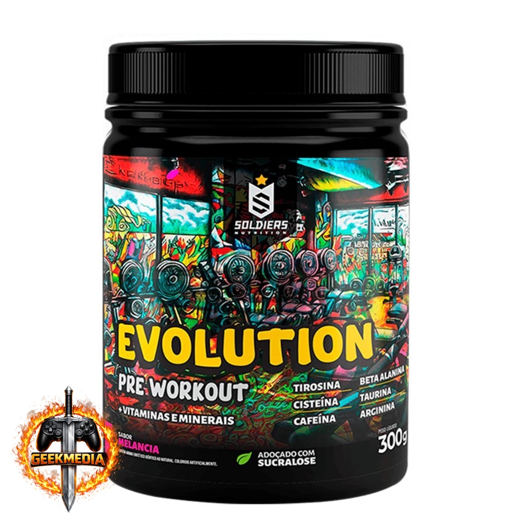 Pré Treino Evolution 300g Soldiers Nutrition
