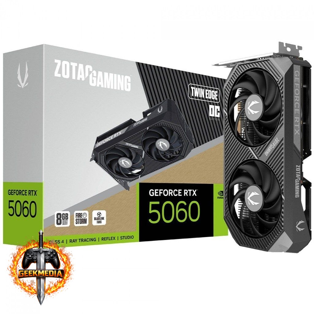 Placa de Vídeo Zotac RTX 5060 Twin Edge OC