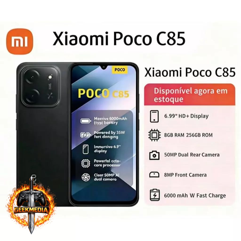 Smartphone Xiaomi POCO C85 256GB