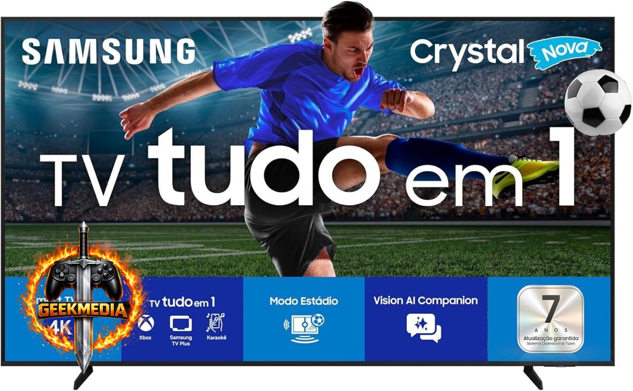 Samsung Smart TV 75” Crystal UHD 4K U8100F 2025