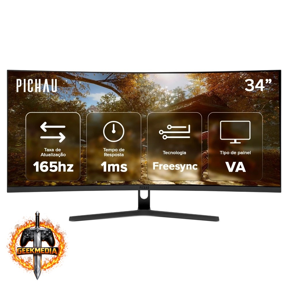 Monitor Gamer Pichau Nexus 34 Neo S