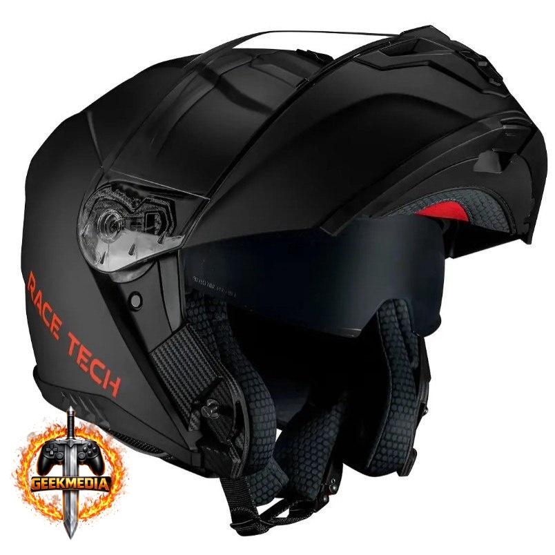 Capacete Articulado Race Tech Signal com Óculos