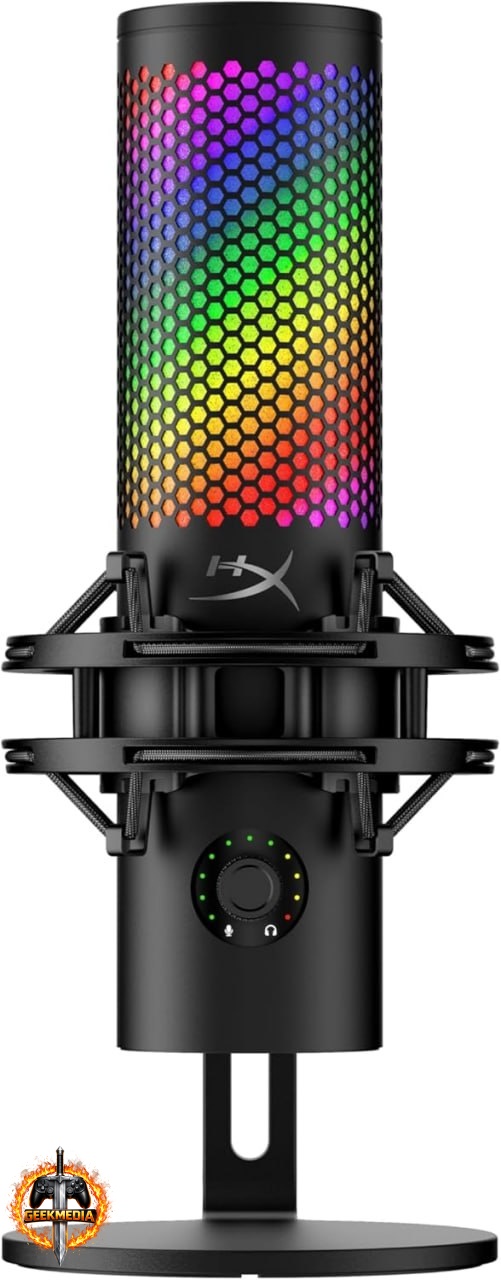 Microfone HyperX QuadCast 2 S USB RGB