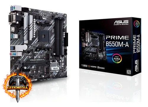 Placa-mãe Asus Prime B550m-a AMD AM4 DDR4