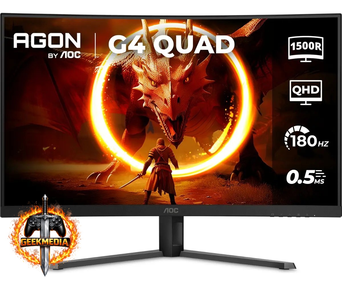 Monitor Gamer Curvo AOC Agon Quad 32''
