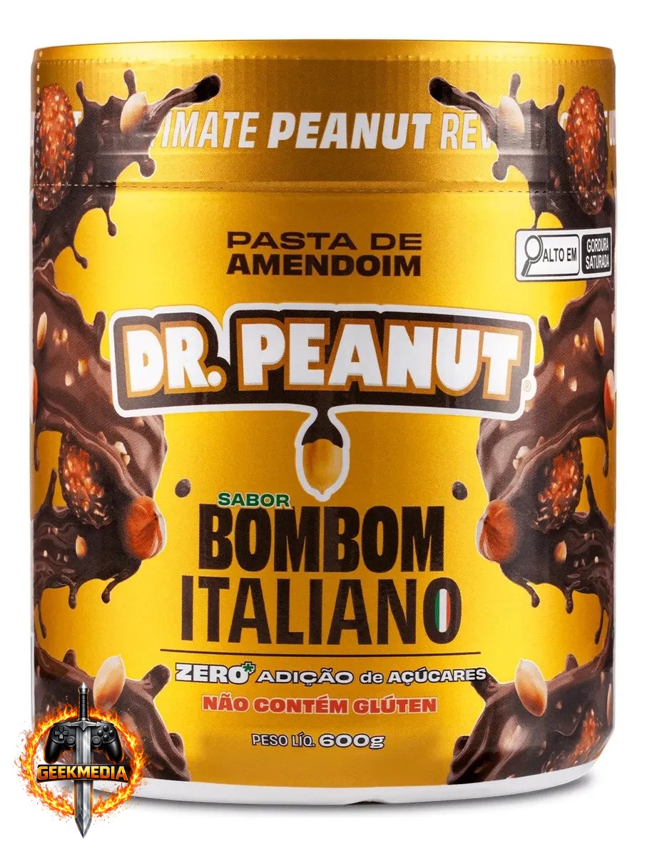 2x Unidades Pasta De Amendoim Dr. Peanut 600g