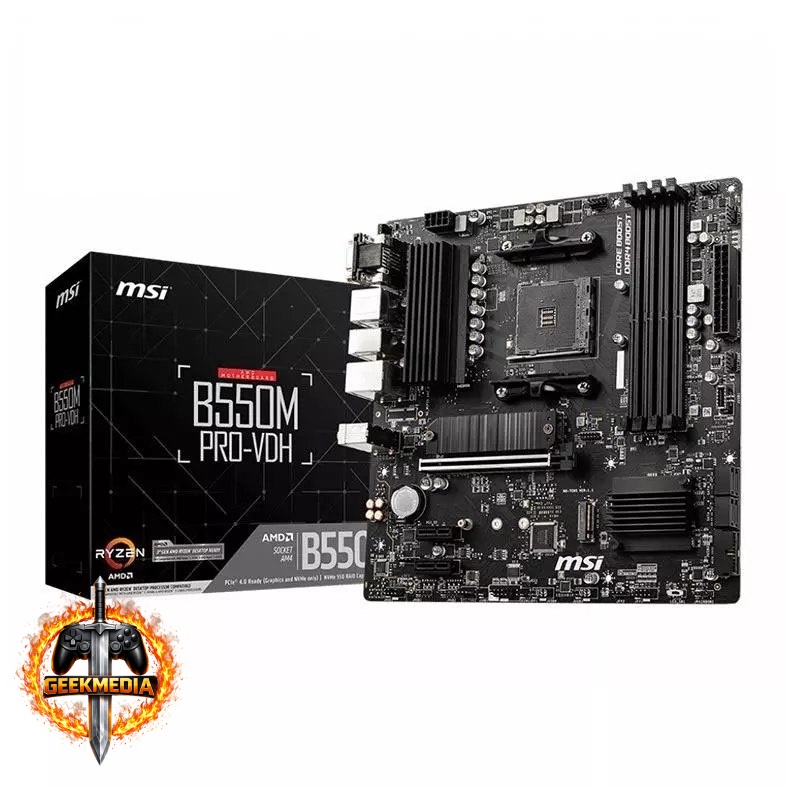 Placa Mãe MSI B550M PRO-VDH