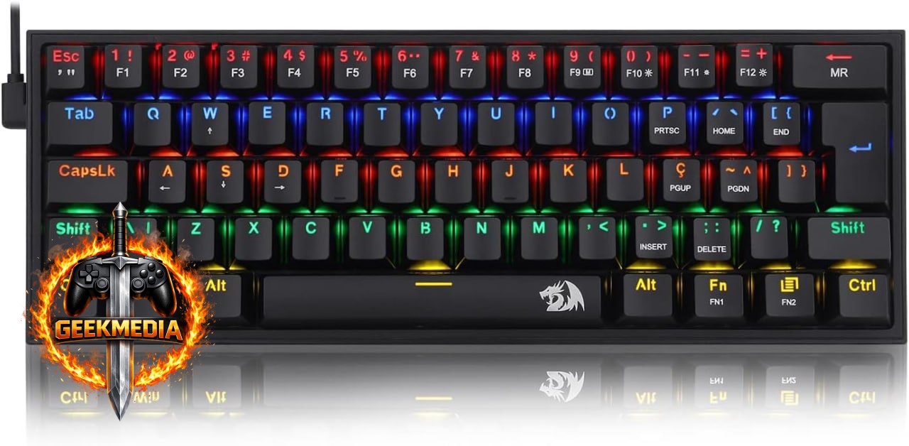 Redragon Fizz Rainbow Mecanico Gamer
